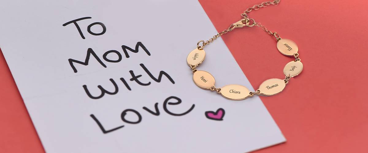 Joyas personalizadas que mama amará