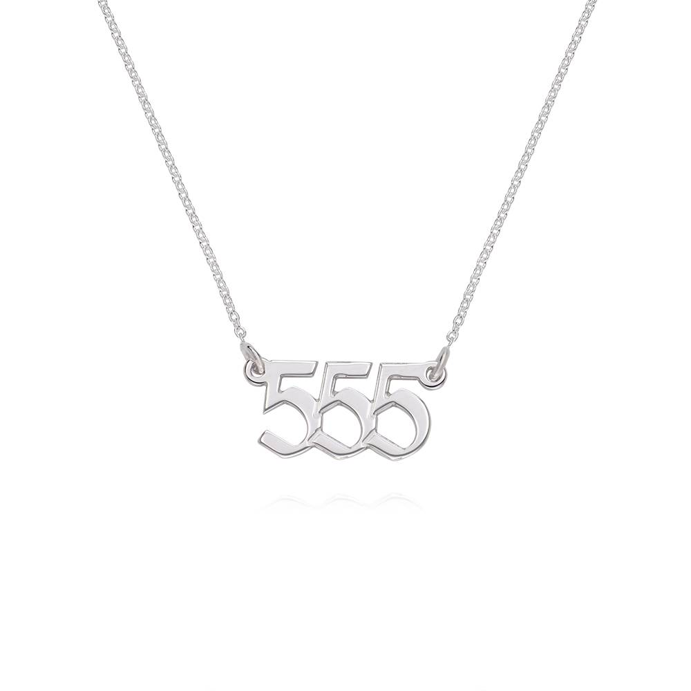 Collar Números de Ángel en Plata-1 Collar Números de Ángel en Plata-1 foto de producto