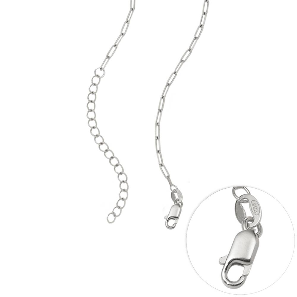 Collar de Eslabones Balance en Plata Esterlina-1 foto de producto