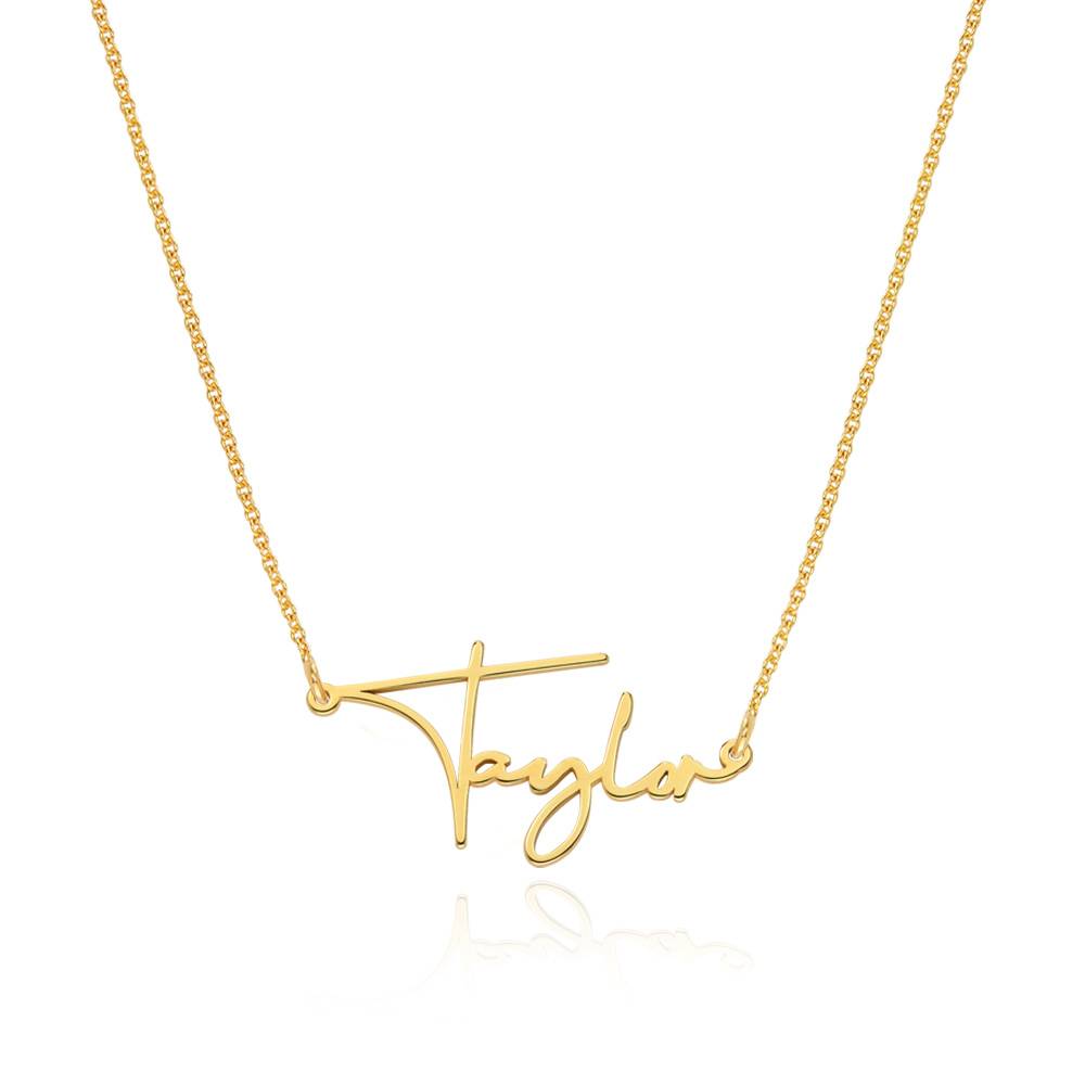 Collar con Nombre Paris Personalizado en Chapa de Oro-1 foto de producto