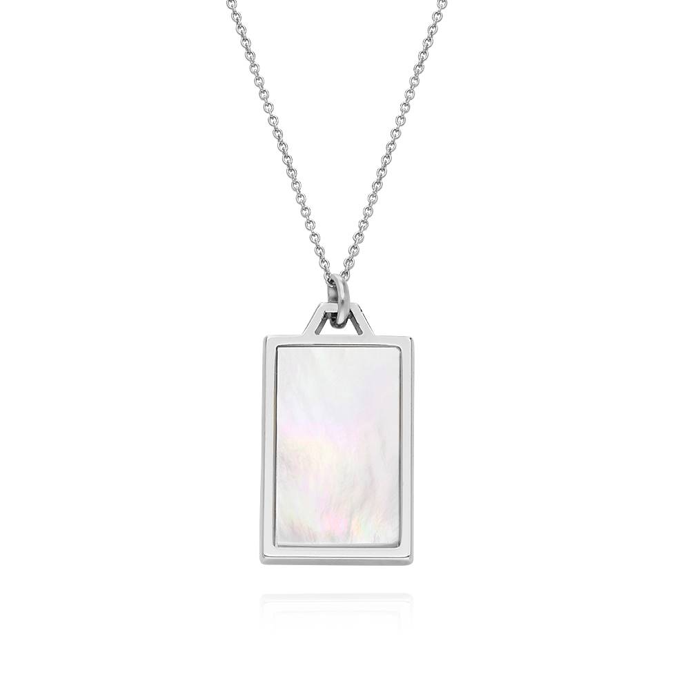 Collar de Madreperla Personalizado en Plata Esterlina-5 Collar de Madreperla Personalizado en Plata Esterlina-5 foto de producto