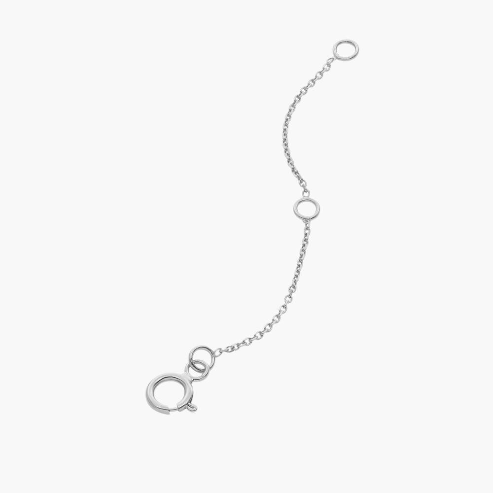 Extensor de Cadena en Oro Blanco 14K-1 Extensor de Cadena en Oro Blanco 14K-1 foto de producto