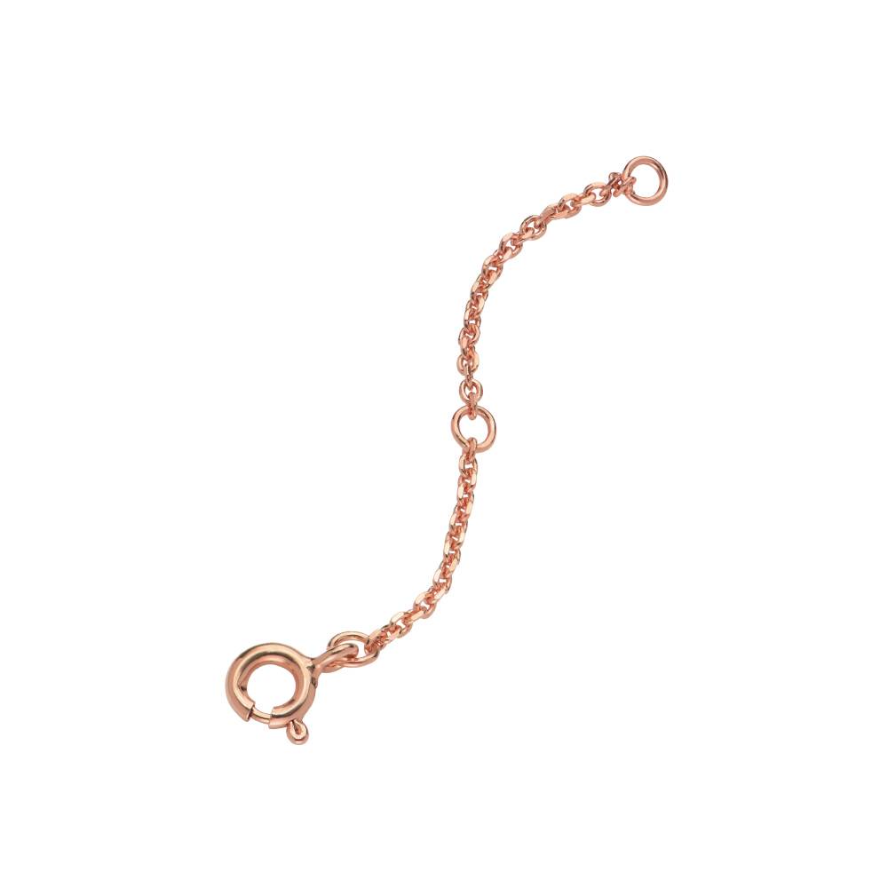 Extensor de cadena in chapado en oro rosa-1 Extensor de cadena in chapado en oro rosa-1 foto de producto