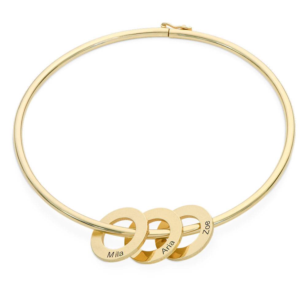 Colgante Circular para Brazalete en Baño de Oro-2 foto de producto
