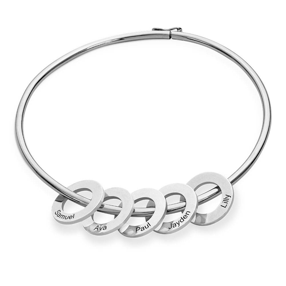 Colgante Circular para Brazalete en Plata-2 foto de producto