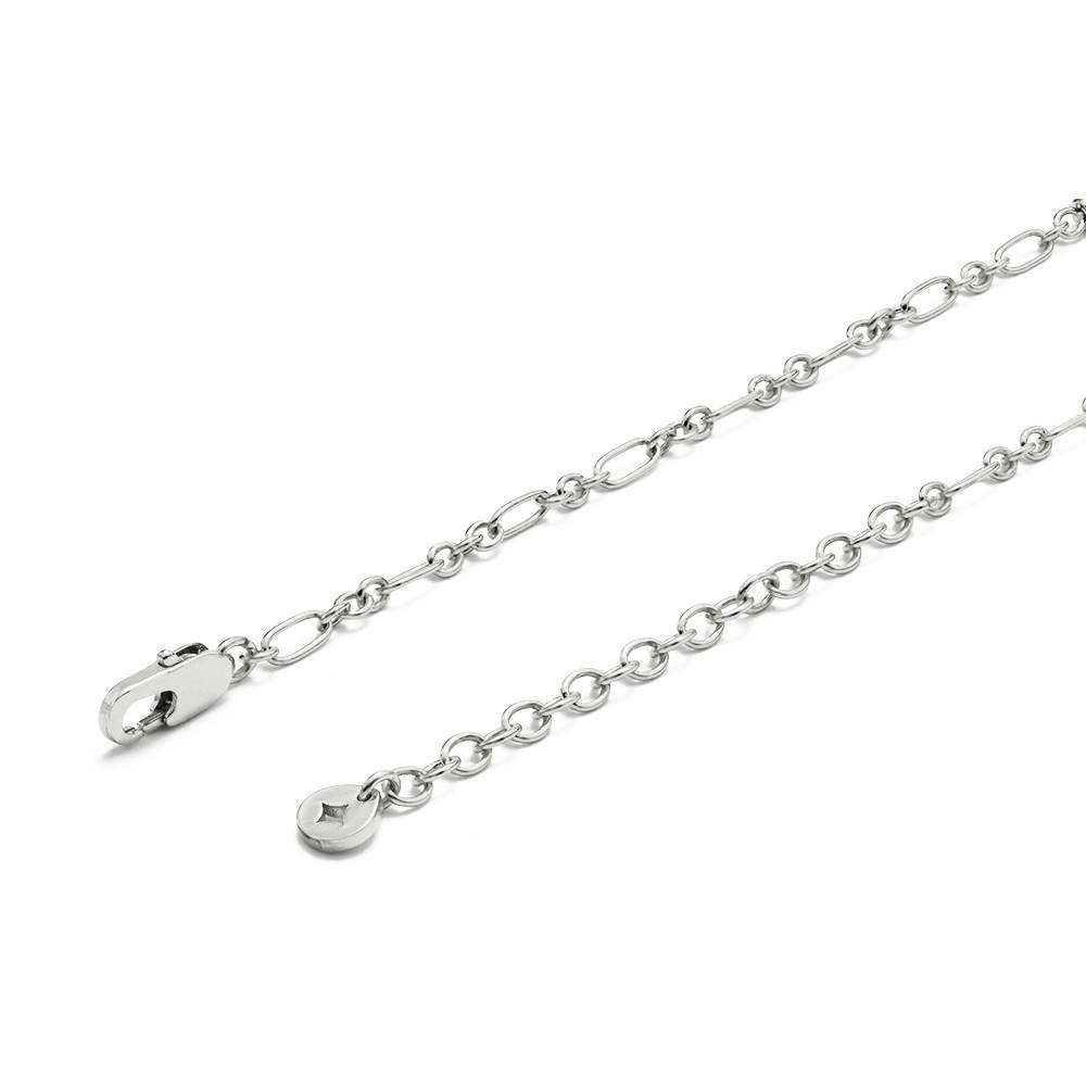 Collar Inicial Coastal Hamsa con Cuentas Semipreciosas en Latón-4 Collar Inicial Coastal Hamsa con Cuentas Semipreciosas en Latón-4 foto de producto