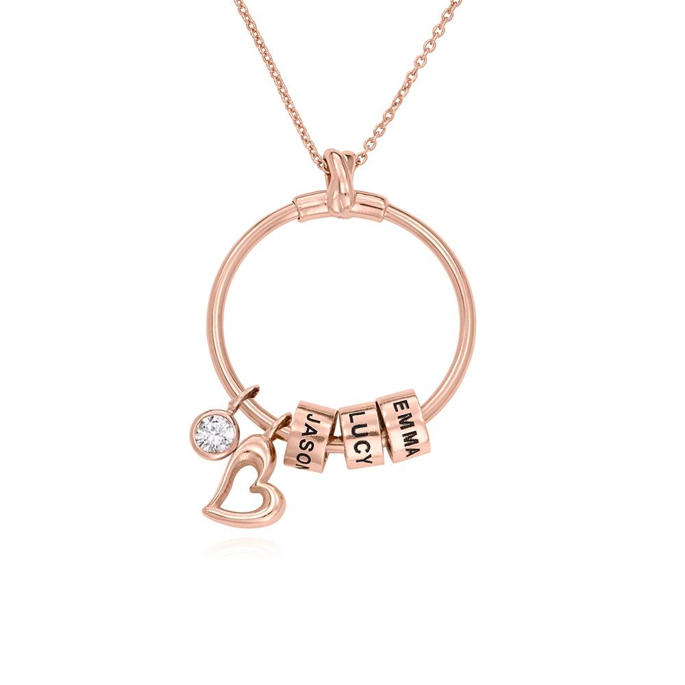 Cuentas Personalizadas para Joyería Linda en Chapado de Oro Rosa-2 foto de producto