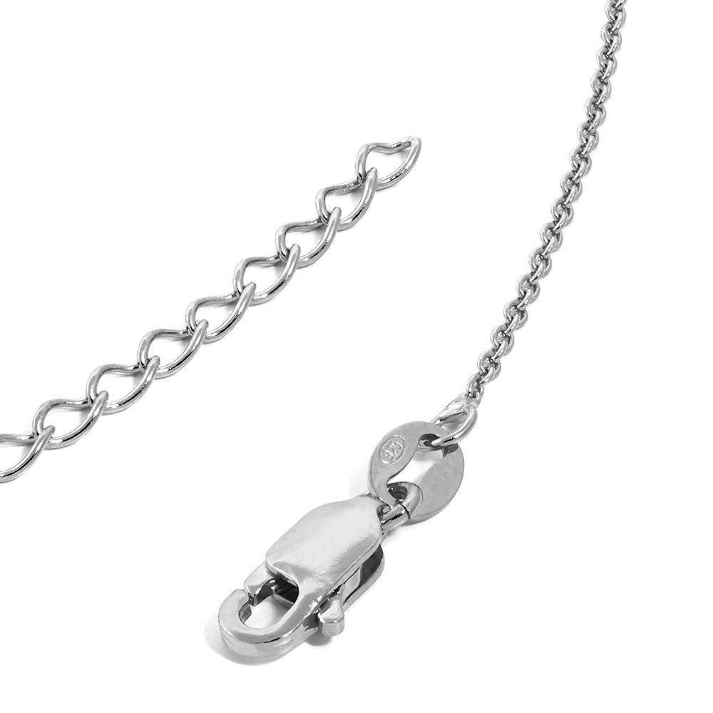 Pulsera Grace Círculos Interconectados con Diamante en Plata-2 foto de producto