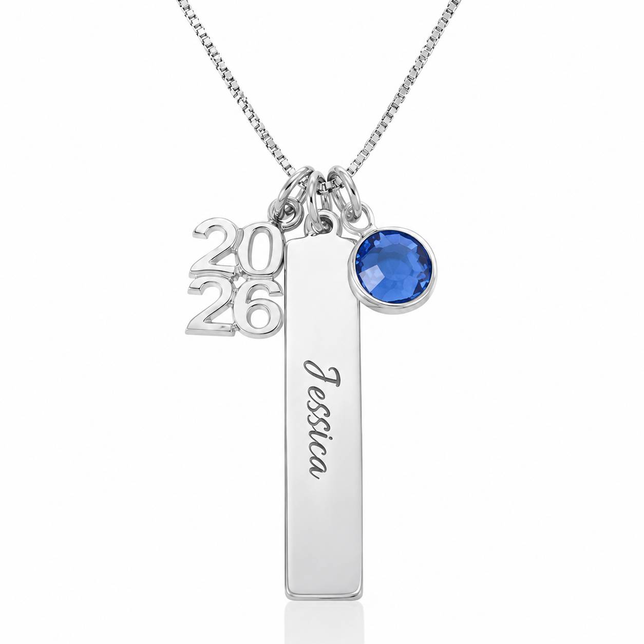 Collar de Graduación en Plata-3 foto de producto