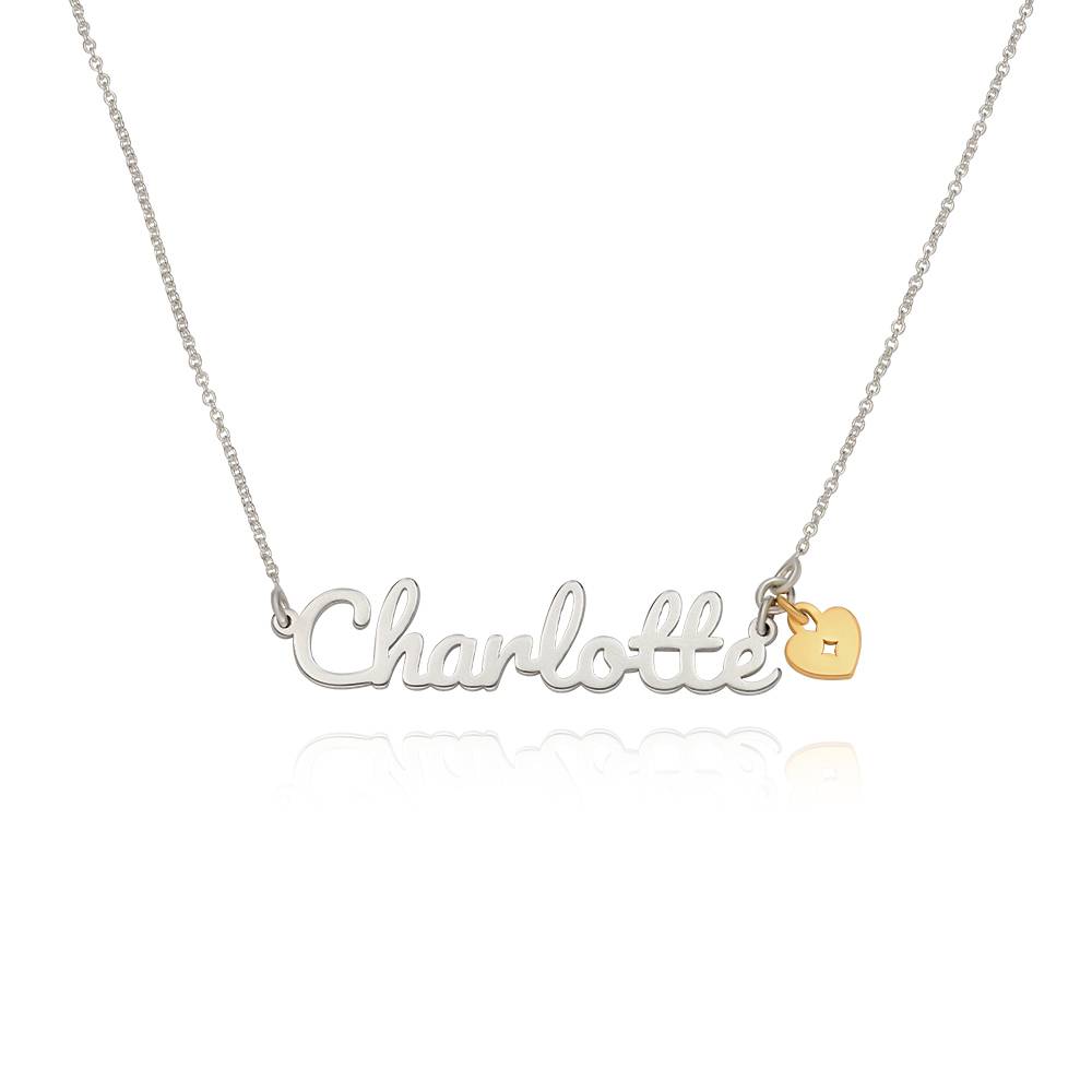 Collar con Nombre Sweetheart en Plata-2 Collar con Nombre Sweetheart en Plata-2 foto de producto