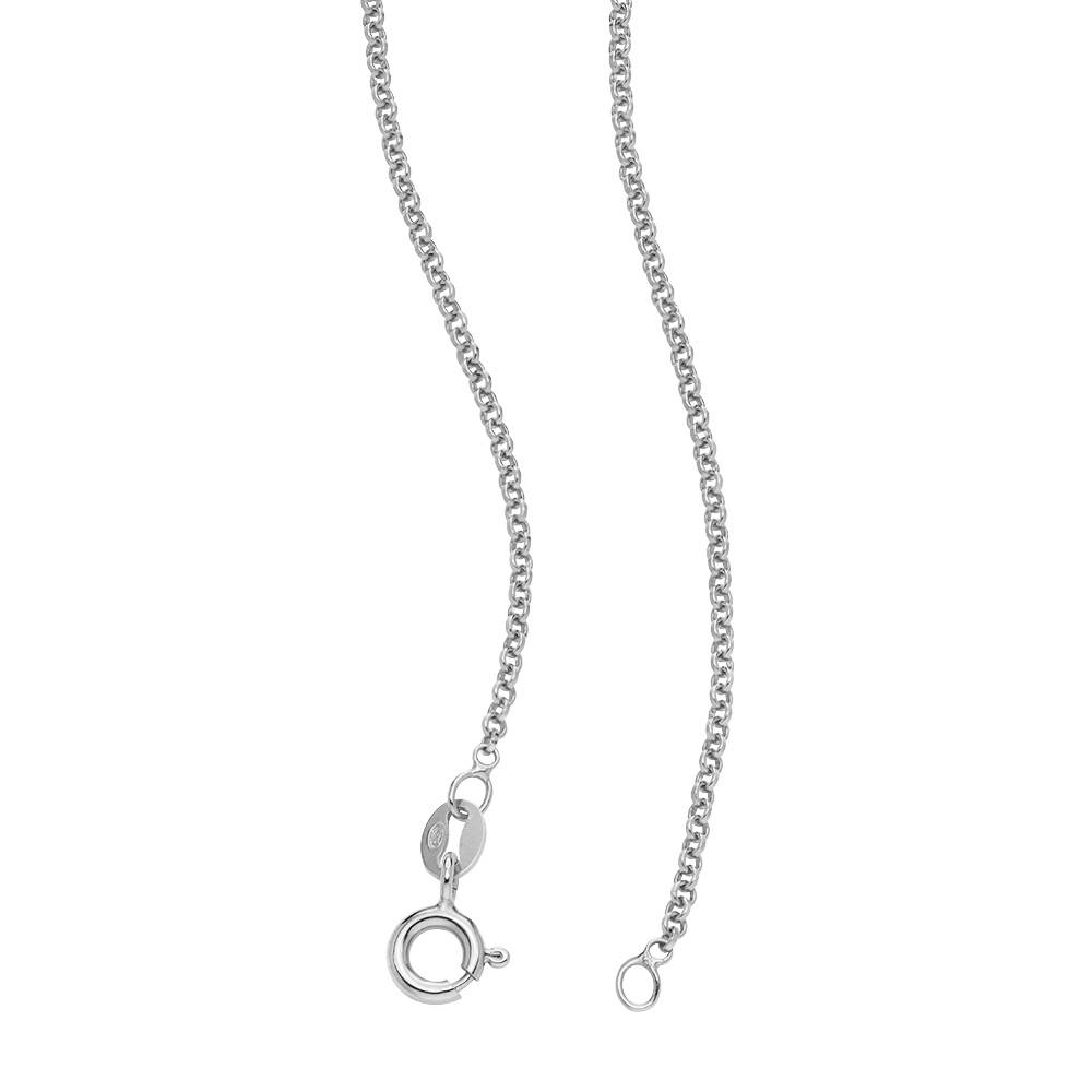 Collar con Nombres Múltiples Heritage con 0.10ct Diamantes en Plata-5 foto de producto