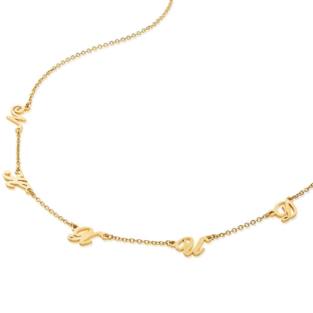 Collar Heritage con Iniciales en Chapa de Oro-3 foto de producto