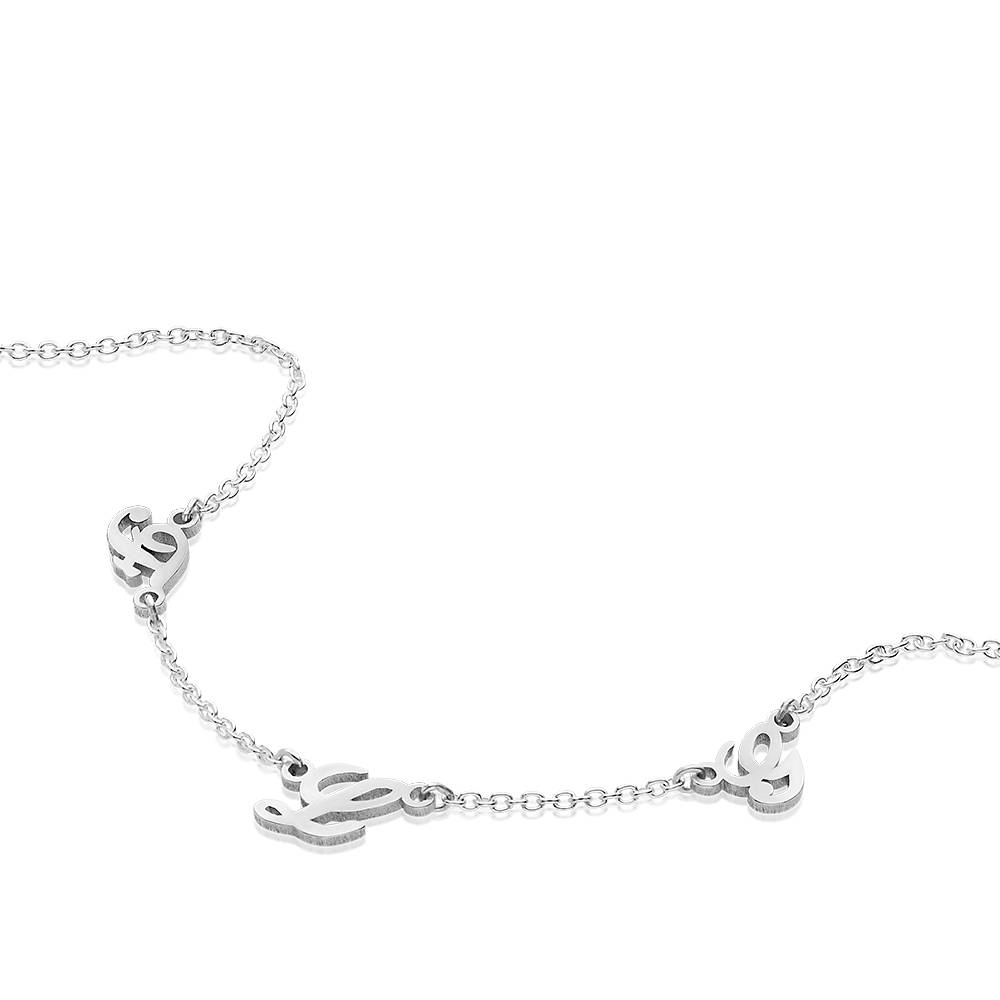 Collar Heritage con Iniciales en Plata-2 foto de producto