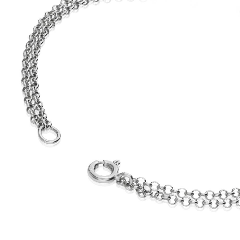 Pulsera de Anillos Rusos Lucy en Plata Esterlina-2 foto de producto