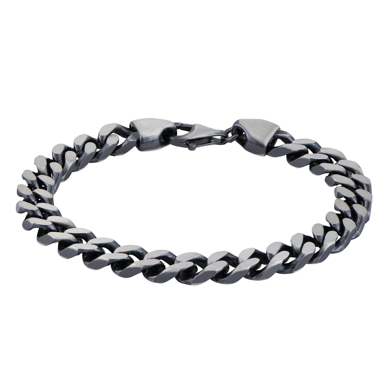 Pulsera de Cadena Acera para Hombre en Plata Esterlina-2 foto de producto