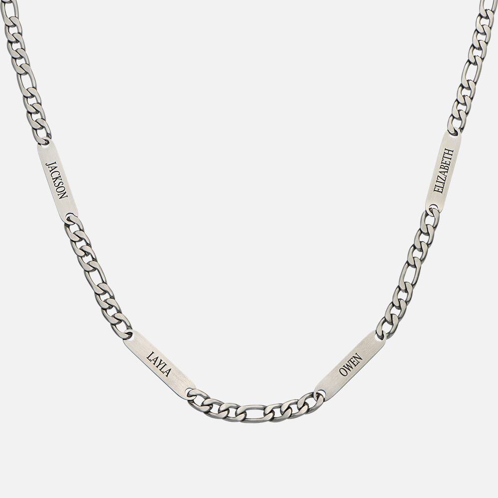 Collar Cosmos para Hombres en Acero Inoxidable-2 foto de producto