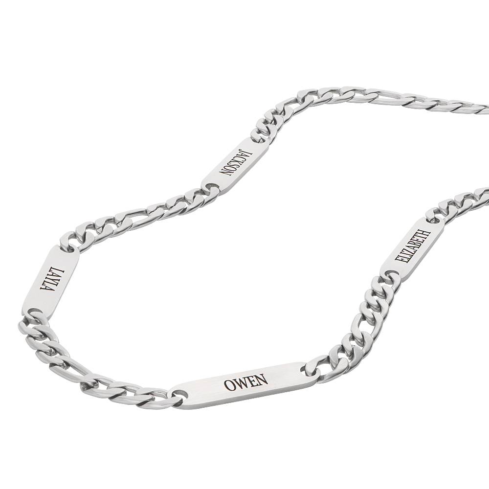 Collar Cosmos para Hombres en Acero Inoxidable-3 foto de producto