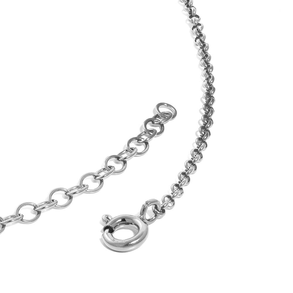 Collar con Nombres Múltiples Heritage en Plata Esterlina-5 foto de producto