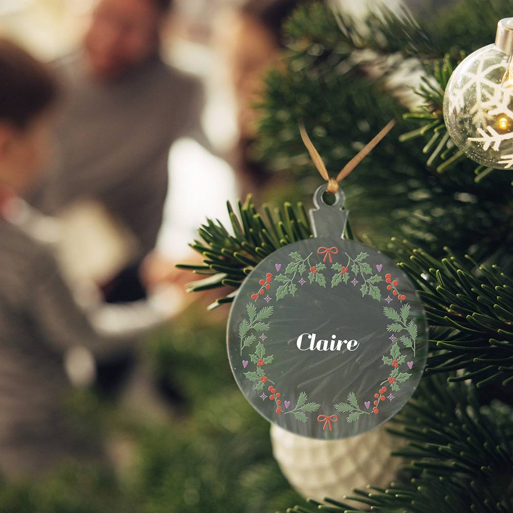 Ornamento Navideño Personalizado-2 Ornamento Navideño Personalizado-2 foto de producto