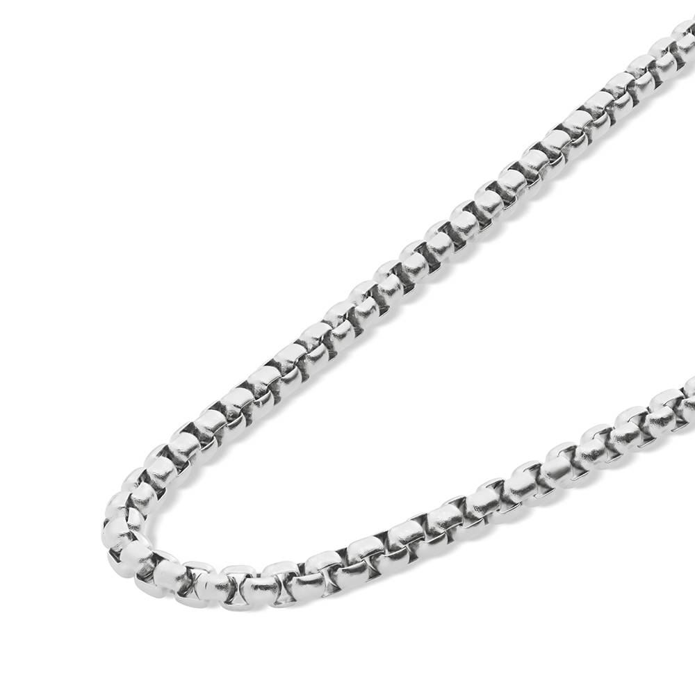 Collar Caja Redonda en Acero Inoxidable-3 foto de producto
