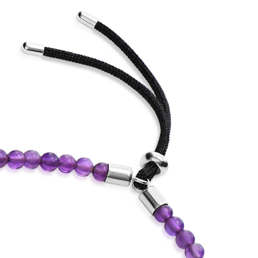 Pulsera Speak Now con Amatista en Plata Esterlina-1 foto de producto
