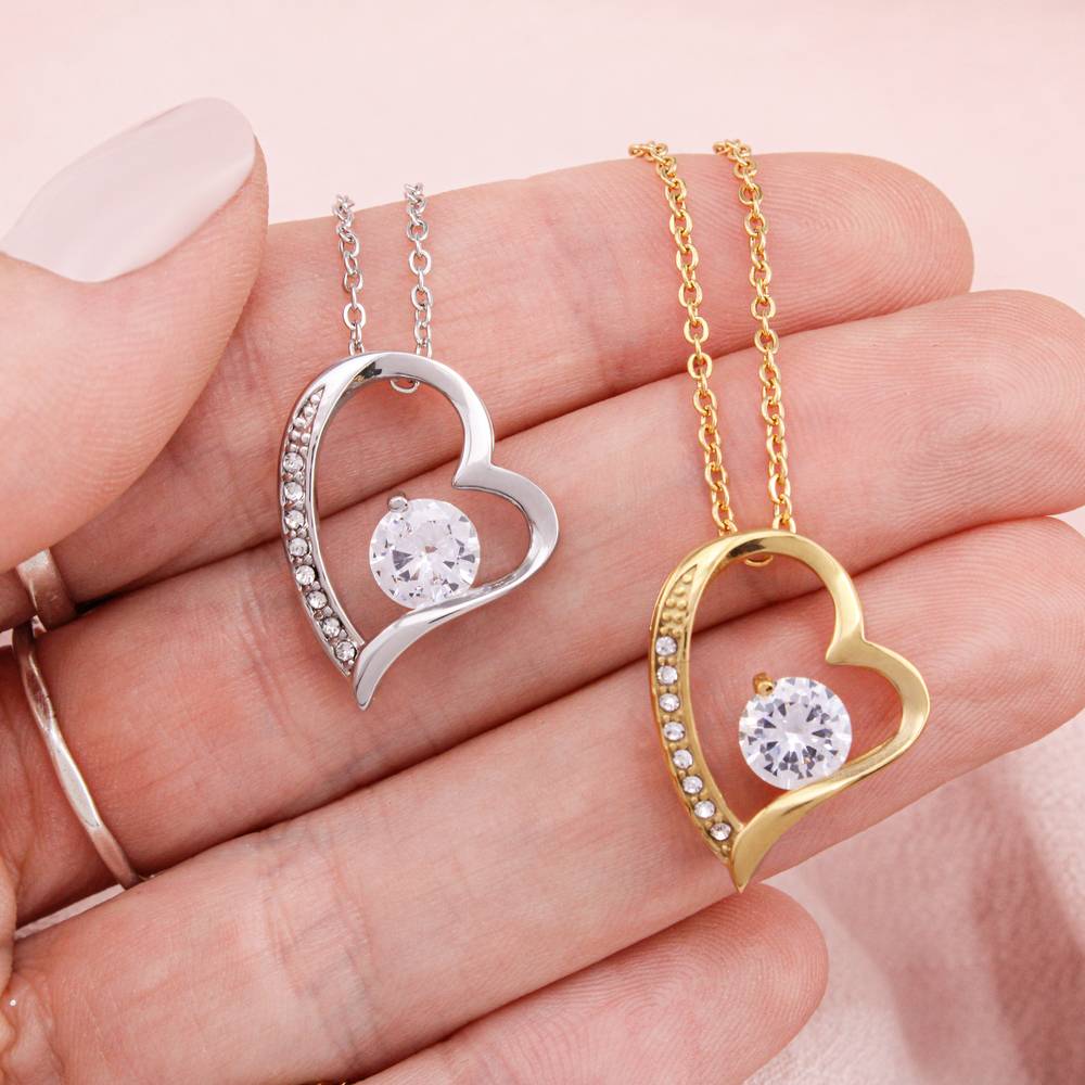 Collar Forever Love en Acero Inoxidable-4 foto de producto