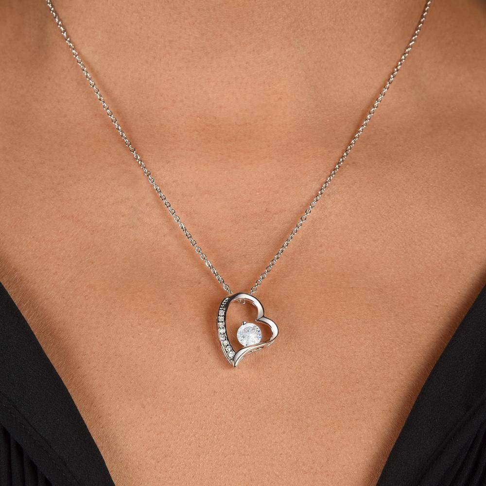 Collar Forever Love en Acero Inoxidable-2 foto de producto