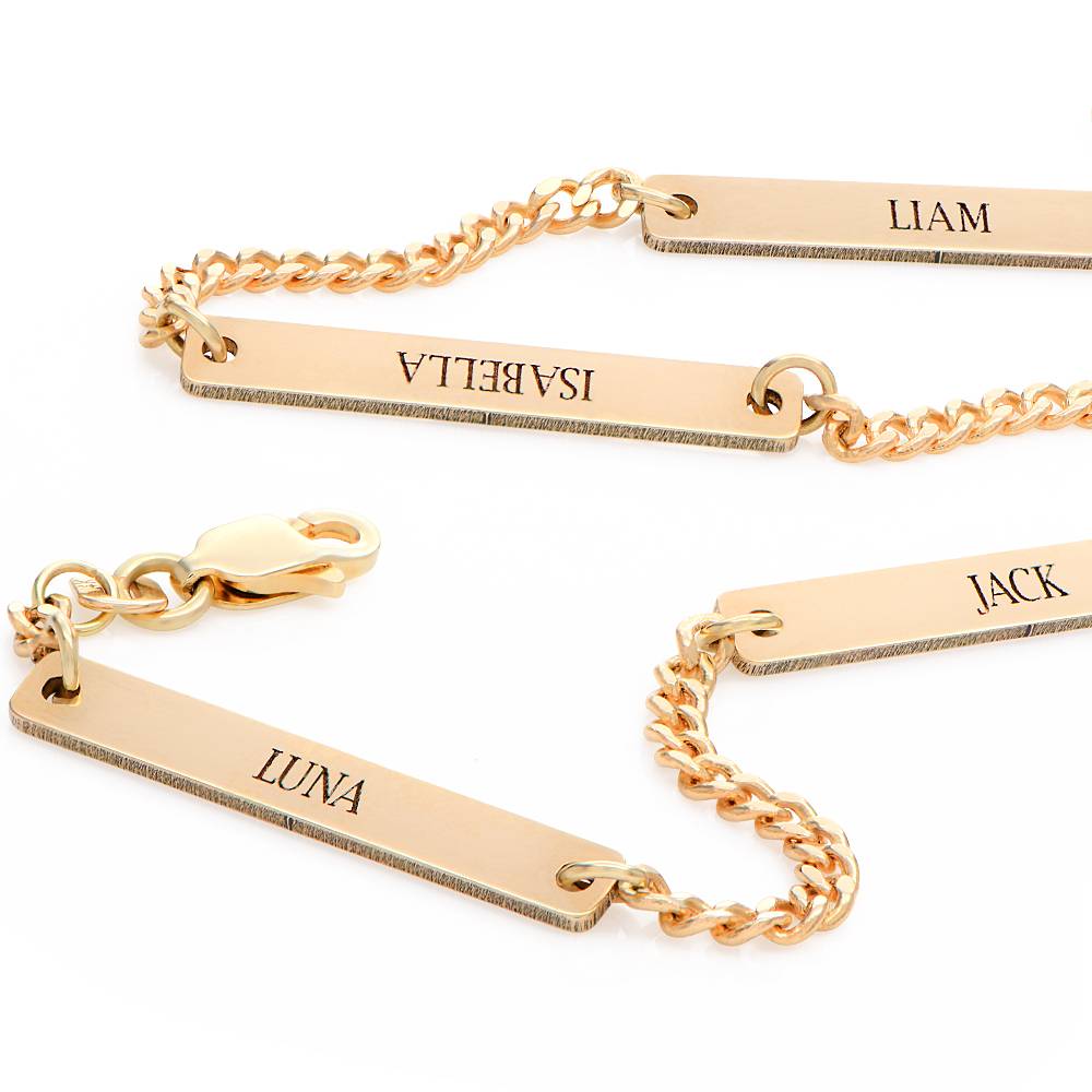 Pulsera Cosmos para Hombres en Oro Sólido 14K-2 foto de producto