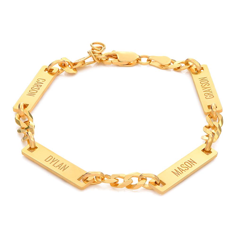 Pulsera Cosmos para Hombres en Chapa de Oro-1 foto de producto
