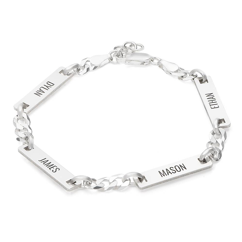 Pulsera Cosmos para Hombres en Plata Esterlina-2 foto de producto