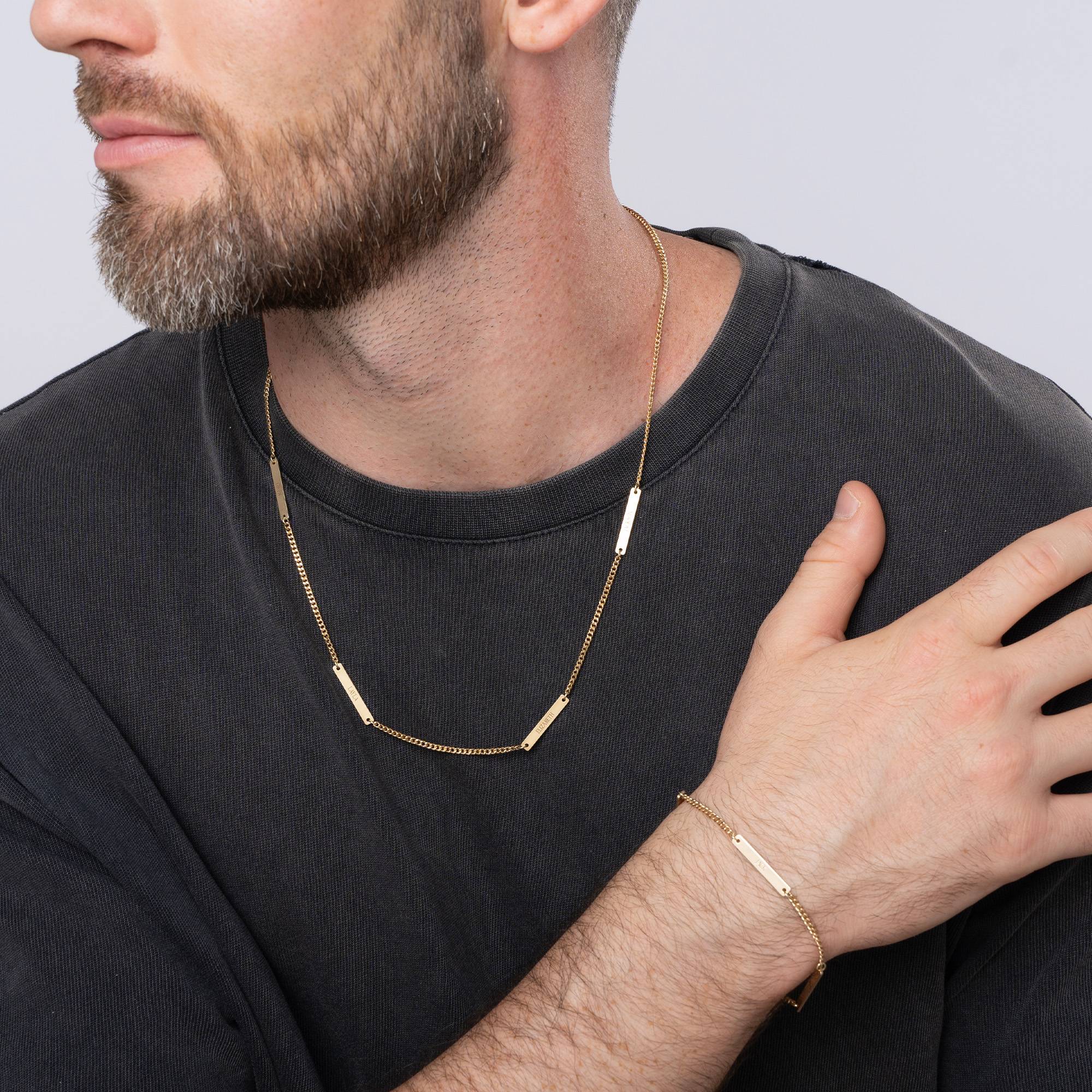 Collar Cosmos para Hombres en Oro Sólido 14K-3 Collar Cosmos para Hombres en Oro Sólido 14K-3 foto de producto