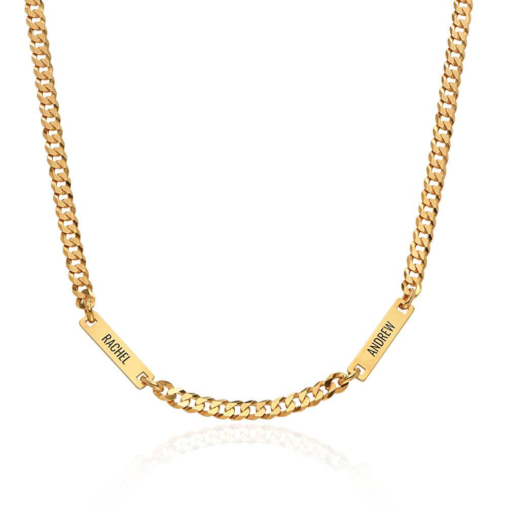 Collar Cosmos para Hombres en Chapa de Oro-3 foto de producto
