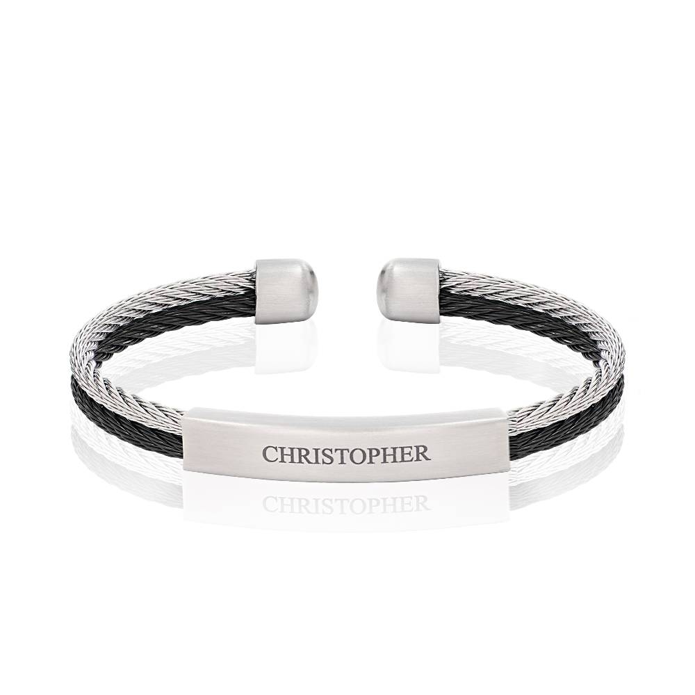 Pulsera de Dos Tonos Personalizada The Leader para Hombre en Acero Inoxidable-5 Pulsera de Dos Tonos Personalizada The Leader para Hombre en Acero Inoxidable-5 foto de producto