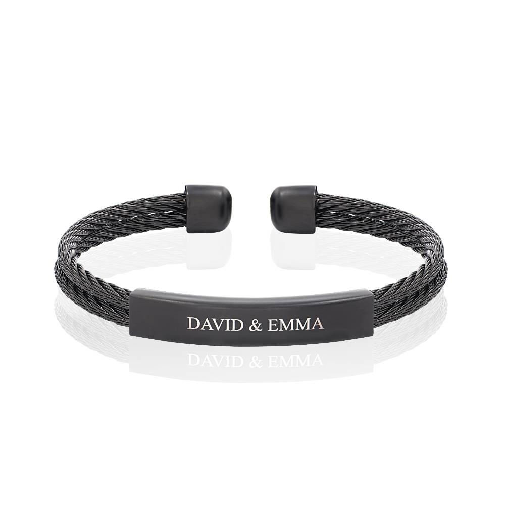 Pulsera Personalizada The Leader para Hombre en Acero Inoxidable-5 foto de producto