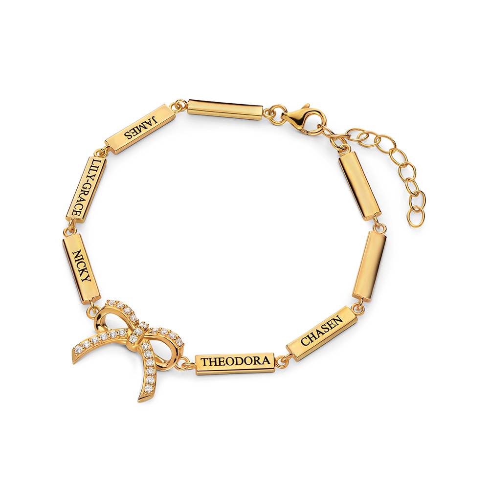 Pulsera Lazos Eternos en Oro Vermeil-2 foto de producto