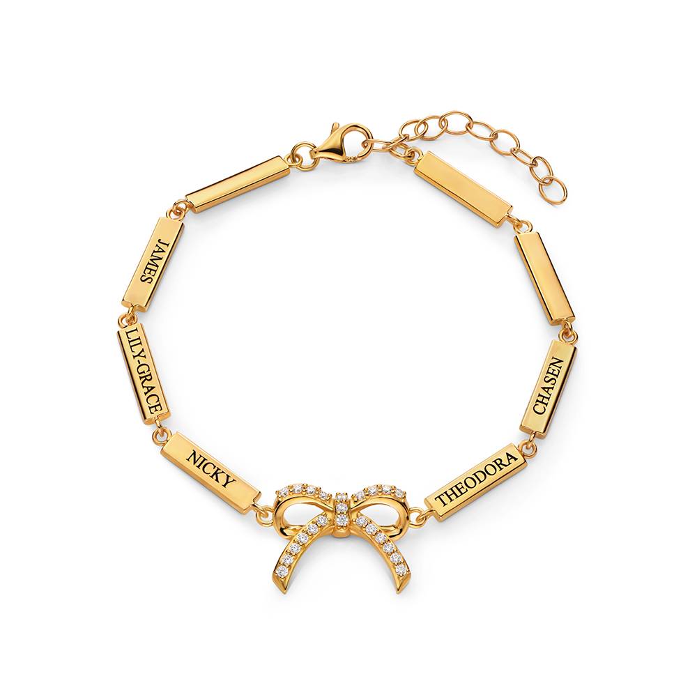 Pulsera Lazos Eternos en Oro Vermeil-3 foto de producto