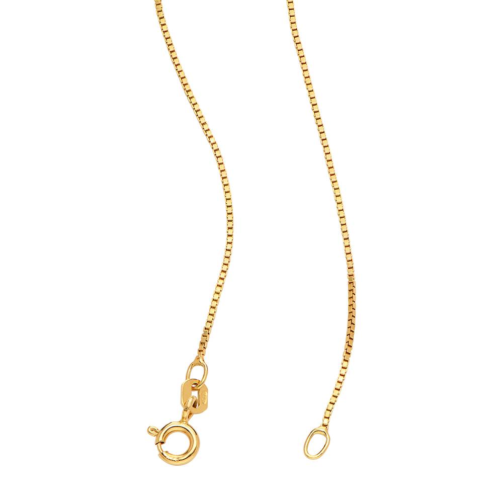 Collar Dos Corazones Por Siempre Uno con Diamantes en Vermeil de Oro-1 Collar Dos Corazones Por Siempre Uno con Diamantes en Vermeil de Oro-1 foto de producto