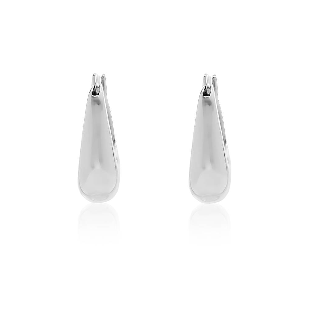 Vienna Pendientes en Forma de Lágrima en Plata Esterlina-4 foto de producto