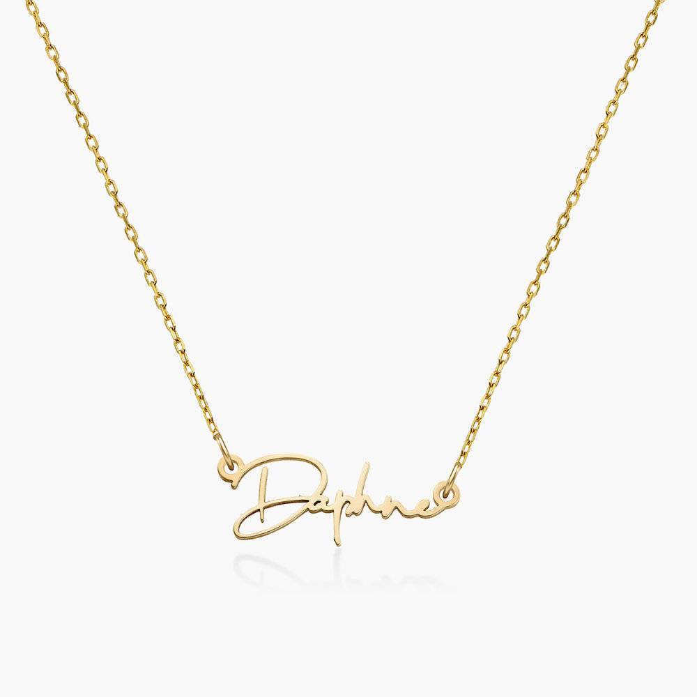 Collar con Nombre Paris Personalizado en Oro 14K-1 foto de producto