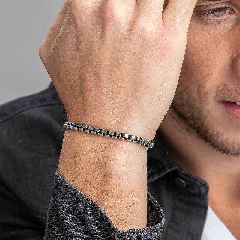 Pulsera para Hombre en Plata Esterlina-2 foto de producto