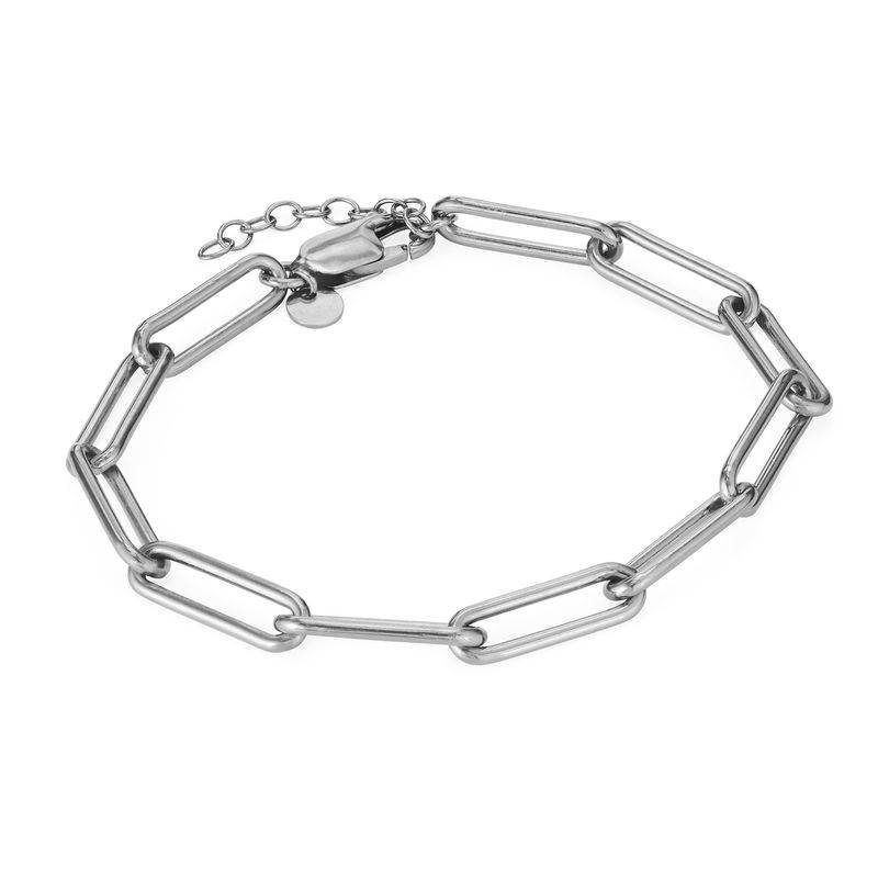 Pulsera de Eslabones en Plata-1 Pulsera de Eslabones en Plata-1 foto de producto