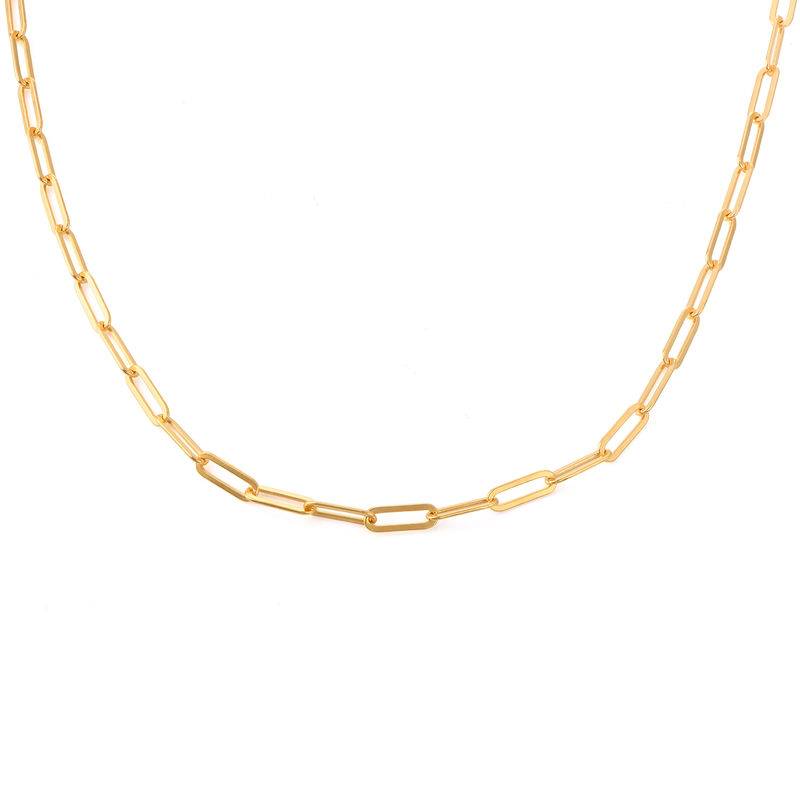 Cadena de Eslabones en Vermeil de Oro-2 foto de producto