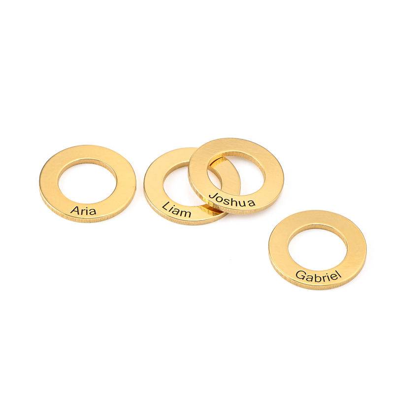 Colgante Circular para Brazalete en Baño de Oro-1 foto de producto
