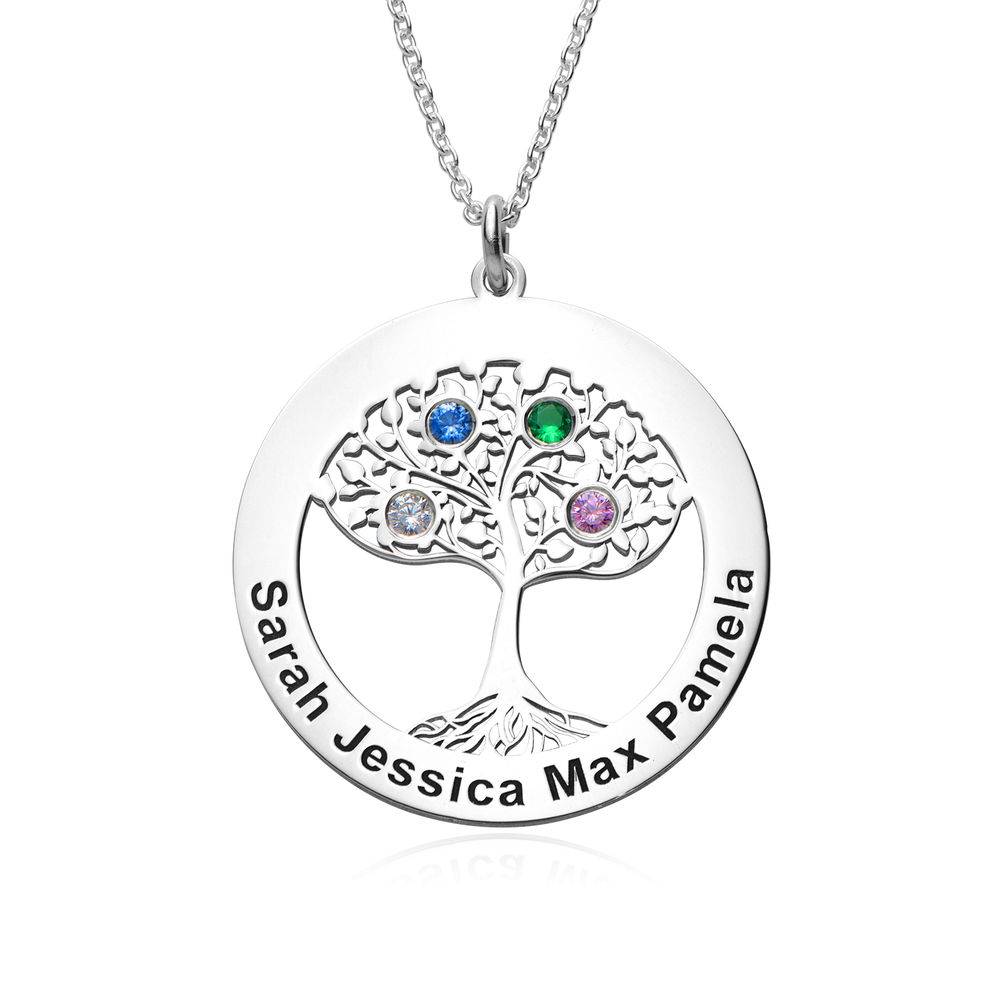 Collar Árbol de la Vida en Plata-1 foto de producto