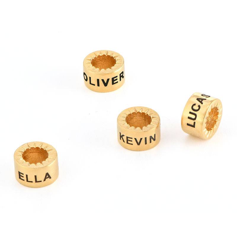 Cuentas Personalizadas para Joyería Linda en Baño de Oro-1 foto de producto
