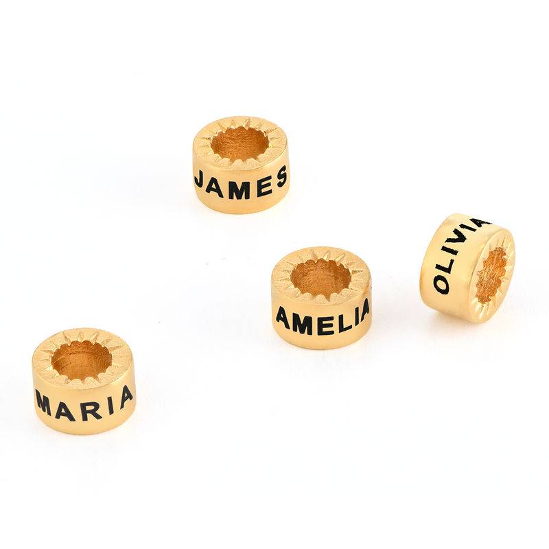 Cuentas Personalizadas para Joyería Linda en Vermeil de Oro-1 foto de producto