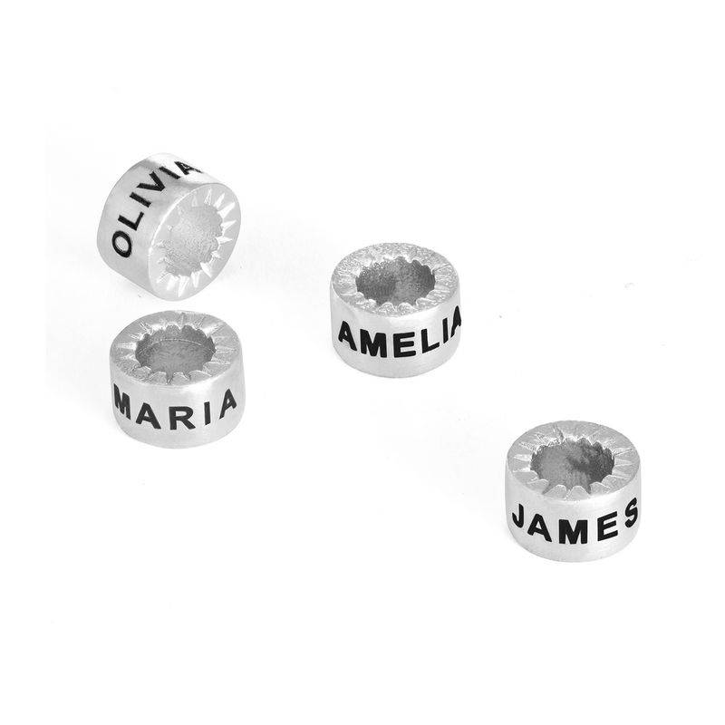 Cuentas Personalizadas para Joyería Linda en Plata-1 foto de producto