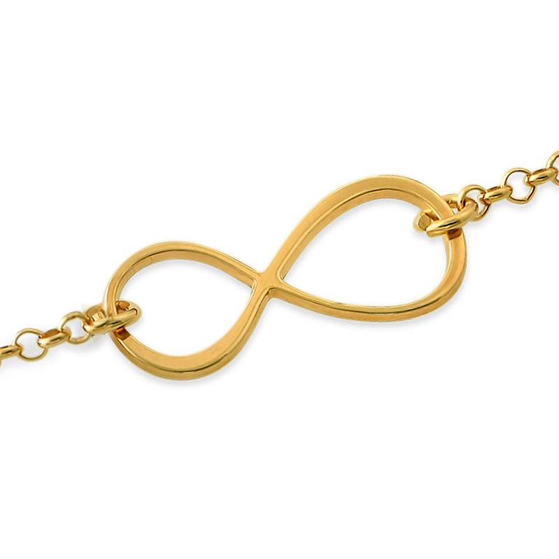 Pulsera / Tobillera Infinito en Oro Vermeil-1 Pulsera / Tobillera Infinito en Oro Vermeil-1 foto de producto