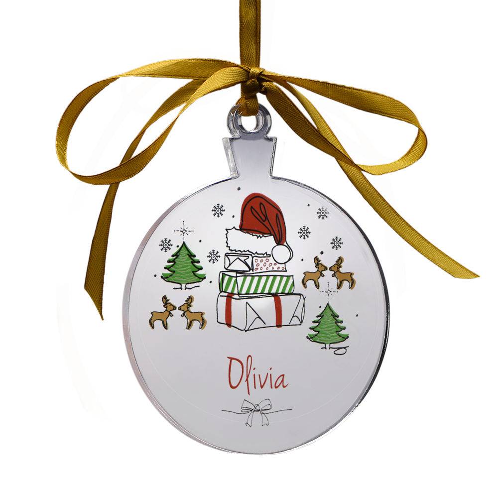 Ornamento Personalizado para Fiestas con Nombre-3 foto de producto