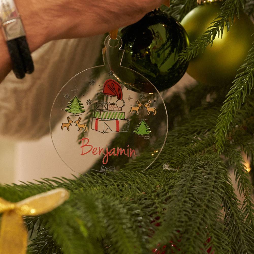 Ornamento Personalizado para Fiestas con Nombre-1 foto de producto